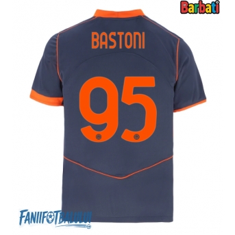Inter Milan Alessandro Bastoni #95 Tricou Fotbal Replică 2025-26 Barbati Treilea
